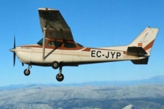  Plane flight Costa del Sol 